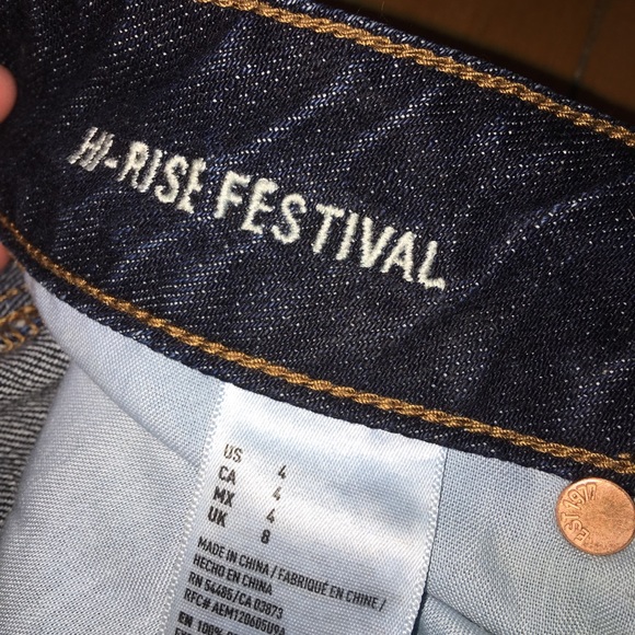 Jean shorts - Picture 3 of 4